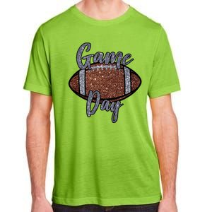 Game Day Festive Cute Football Adult ChromaSoft Performance T-Shirt