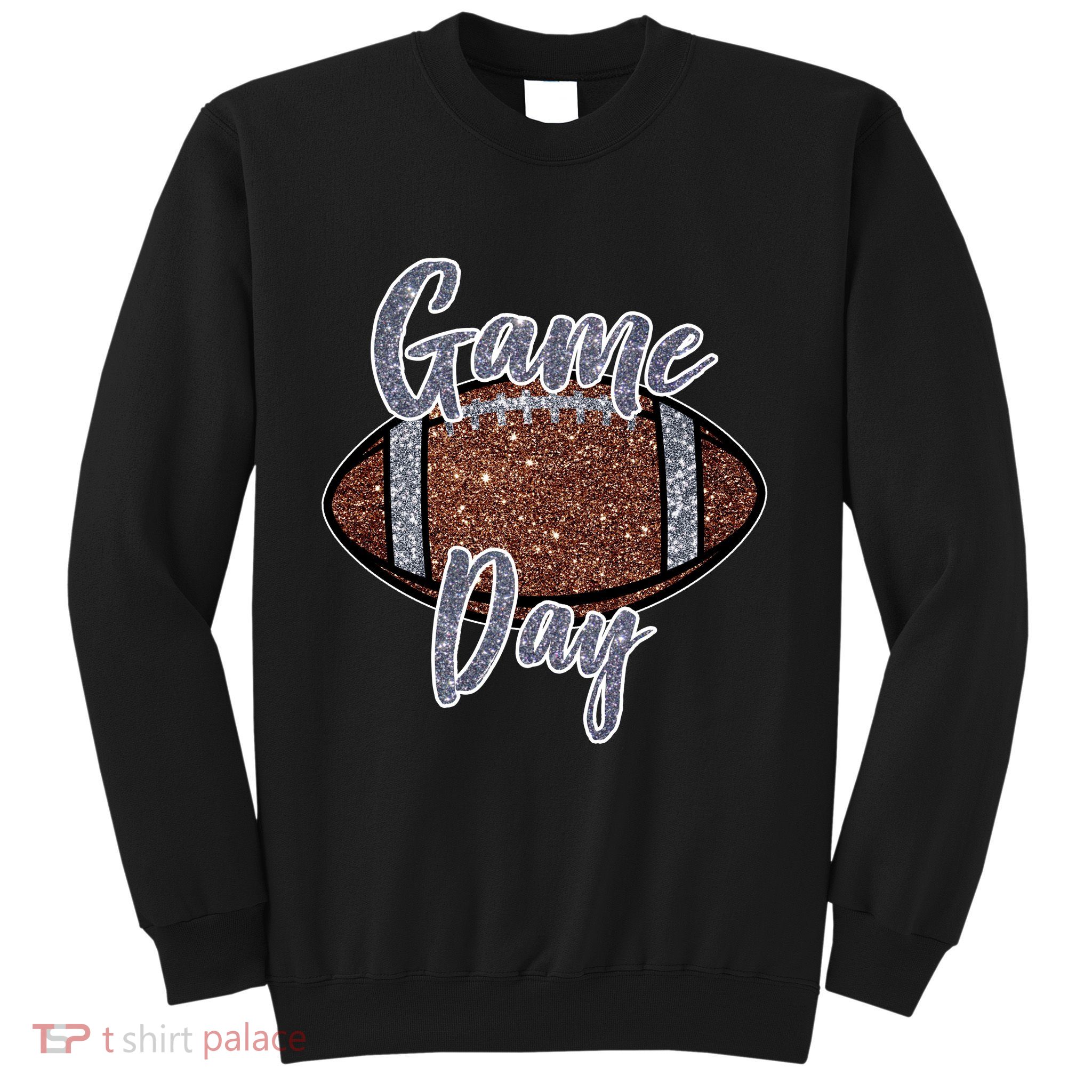 Game Day Festive Cute Football Sweatshirt
