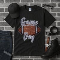 Game Day Festive Cute Football Tall T-Shirt
