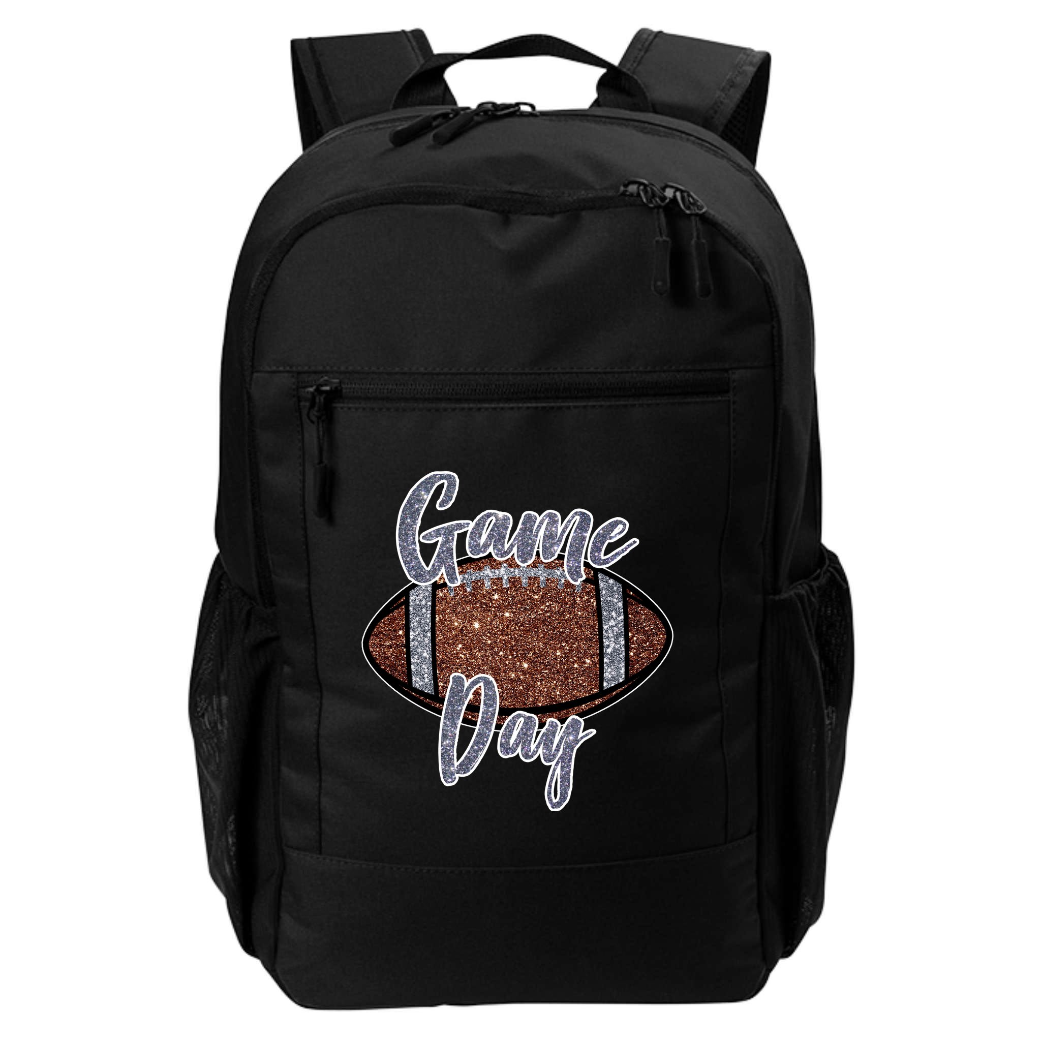 Game Day Festive Cute Football Backpack