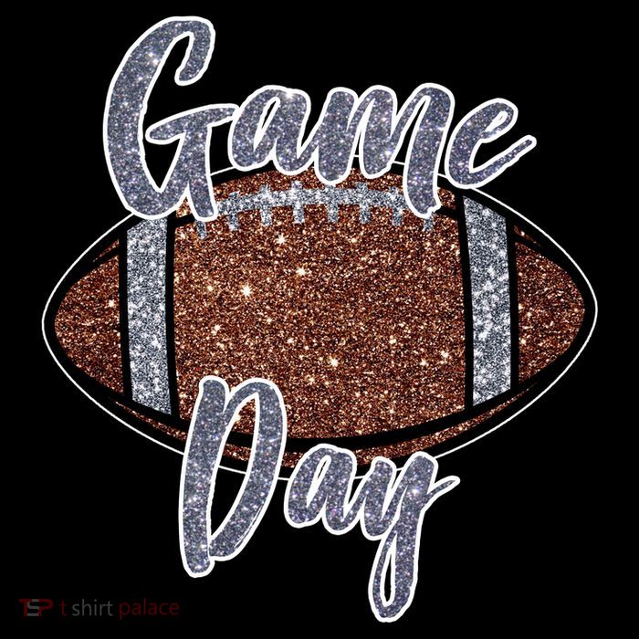 Game Day Festive Cute Football Flatbill Hat