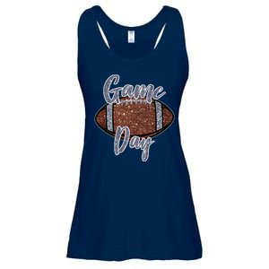 Game Day Festive Cute Football Ladies Essential Flowy Tank