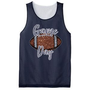 Game Day Festive Cute Football Mesh Reversible Basketball Jersey Tank