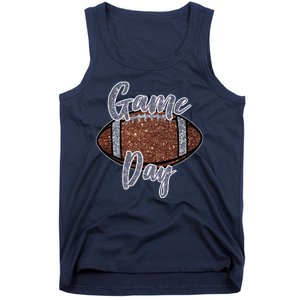 Game Day Festive Cute Football Tank Top