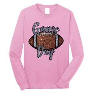 Game Day Festive Cute Football Long Sleeve Shirt