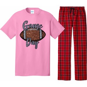 Game Day Festive Cute Football Pajama Set