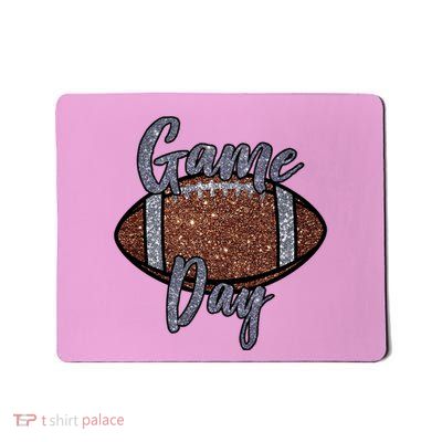 Game Day Festive Cute Football Mousepad