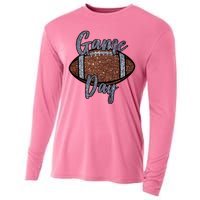 Game Day Festive Cute Football Cooling Performance Long Sleeve Crew