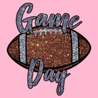 Game Day Festive Cute Football Poster