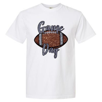 Game Day Festive Cute Football Garment-Dyed Heavyweight T-Shirt