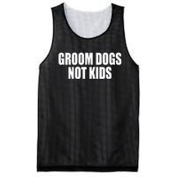 Groom Dogs Funny Dog Groomer Mesh Reversible Basketball Jersey Tank