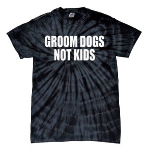 Groom Dogs Funny Dog Groomer Tie-Dye T-Shirt