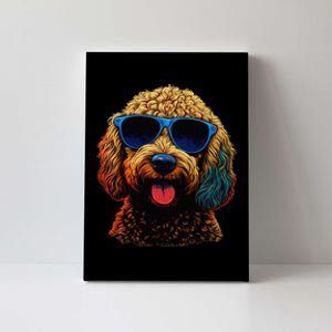 Goldendoodle Dood Funny Doodle Dog Golden Doodle Canvas