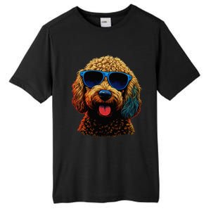 Goldendoodle Dood Funny Doodle Dog Golden Doodle Tall Fusion ChromaSoft Performance T-Shirt