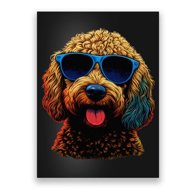 Goldendoodle Dood Funny Doodle Dog Golden Doodle Poster