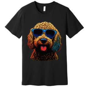 Goldendoodle Dood Funny Doodle Dog Golden Doodle Premium T-Shirt