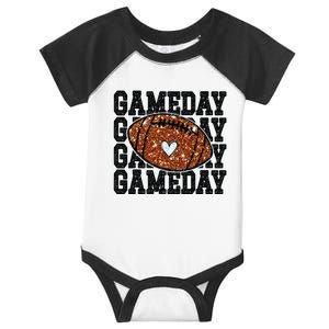 Game Day Football Lover Trendy Infant Baby Jersey Bodysuit