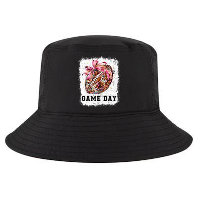 Game Day Football Season Football Bow Cool Comfort Performance Bucket Hat