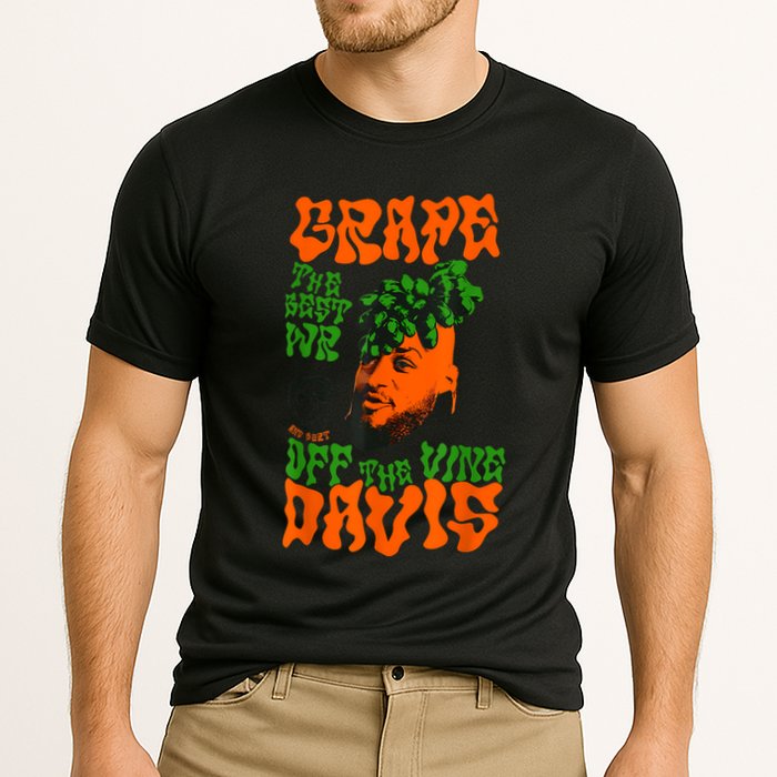 Grape Davis Funny Meme Performance Shirt