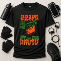 Grape Davis Funny Meme Performance Shirt