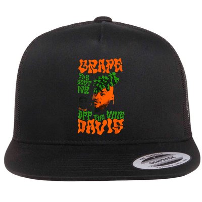 Grape Davis Funny Meme Flatbill Hat