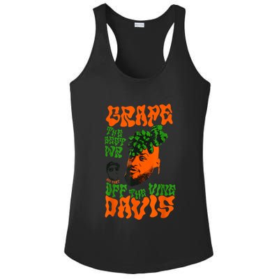 Grape Davis Funny Meme Ladies PosiCharge Competitor Racerback Tank