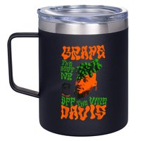 Grape Davis Funny Meme 12oz Stainless Steel Coffee Mug