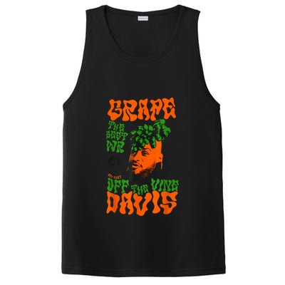 Grape Davis Funny Meme PosiCharge Competitor Tank