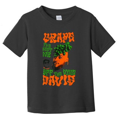 Grape Davis Funny Meme Toddler T-Shirt