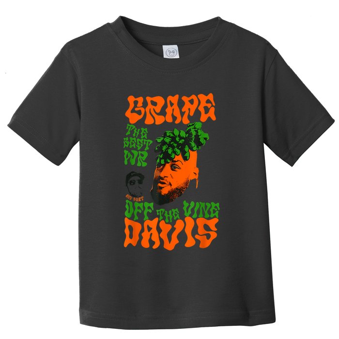 Grape Davis Funny Meme Toddler T-Shirt