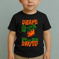 Grape Davis Funny Meme Toddler T-Shirt