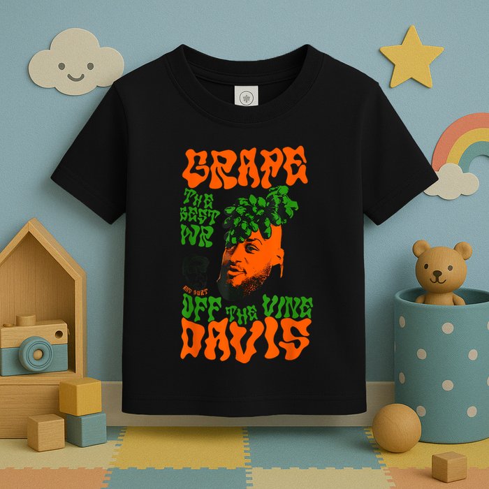 Grape Davis Funny Meme Toddler T-Shirt