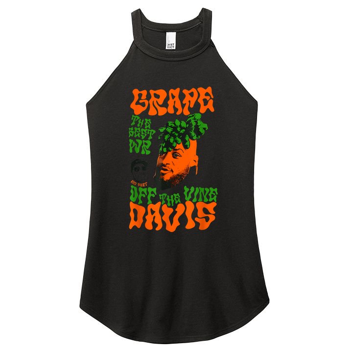 Grape Davis Funny Meme Women's Perfect Tri Rocker Tank