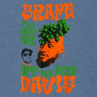 Grape Davis Funny Meme Garment-Dyed Sweatshirt