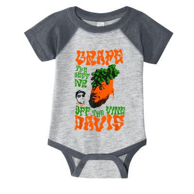 Grape Davis Funny Meme Infant Baby Jersey Bodysuit