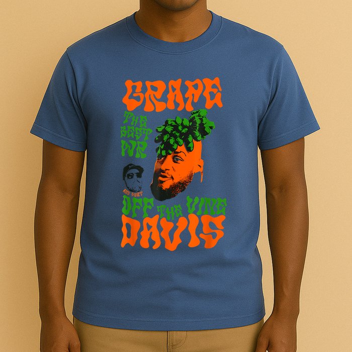 Grape Davis Funny Meme T-Shirt