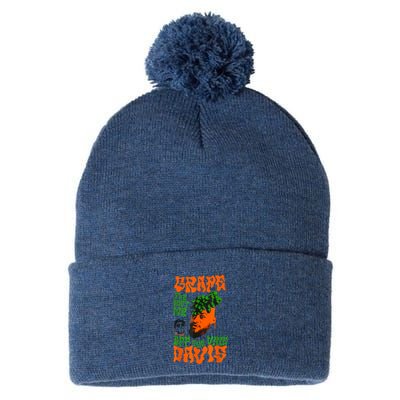 Grape Davis Funny Meme Pom Pom 12in Knit Beanie