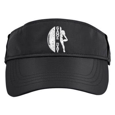 Game Day Football Vintage Sport Adult Drive Performance Visor