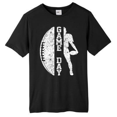 Game Day Football Vintage Sport Tall Fusion ChromaSoft Performance T-Shirt