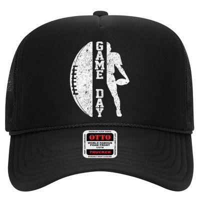 Game Day Football Vintage Sport Trucker Hat
