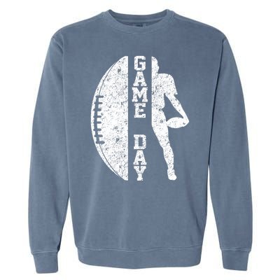 Game Day Football Vintage Sport Garment-Dyed Sweatshirt