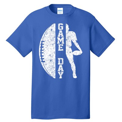 Game Day Football Vintage Sport Tall T-Shirt