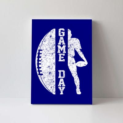 Game Day Football Vintage Sport Canvas