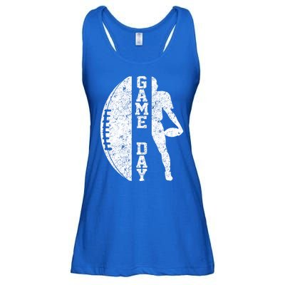 Game Day Football Vintage Sport Ladies Essential Flowy Tank