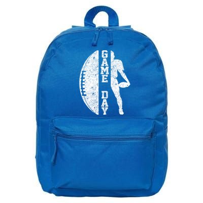 Game Day Football Vintage Sport 16 in Basic Backpack