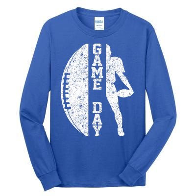 Game Day Football Vintage Sport Tall Long Sleeve T-Shirt