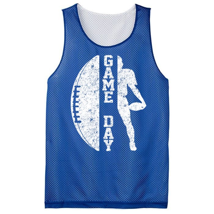 Game Day Football Vintage Sport Mesh Reversible Basketball Jersey Tank