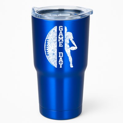 Game Day Football Vintage Sport Tumbler