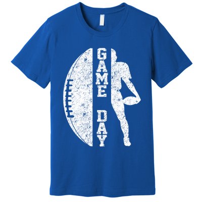 Game Day Football Vintage Sport Premium T-Shirt