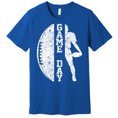 Game Day Football Vintage Sport Premium T-Shirt